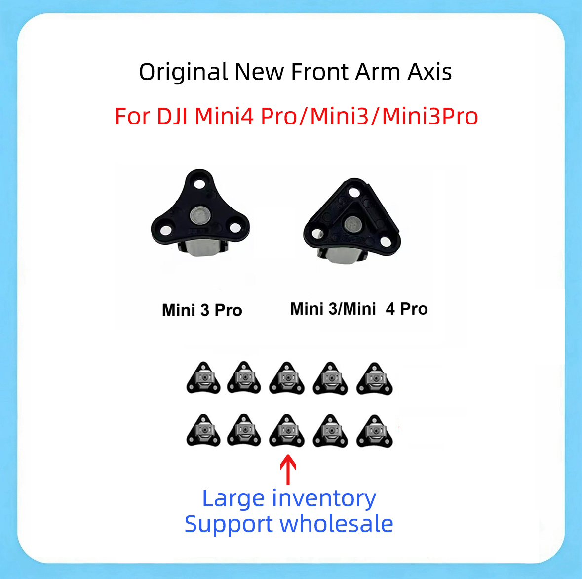 Dji Drone Mini 4 Pro - محور أمامي أصلي جديد لطائرة DJI