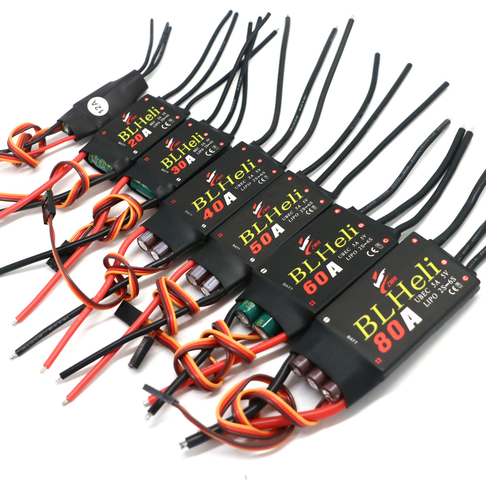 Fpv Drone Quadcopter - BLHeli فرش ESC 80A 12A 20A