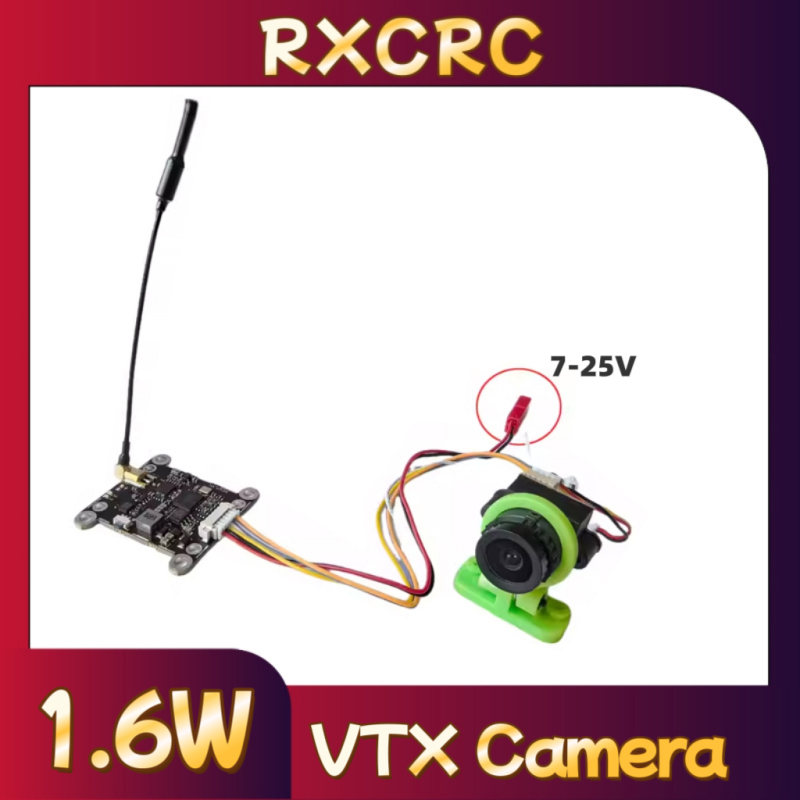 RXCRC 5.8G وحدة 48CH 1.6W VTX  - مراجعة Fpv Drone Frame وسعره