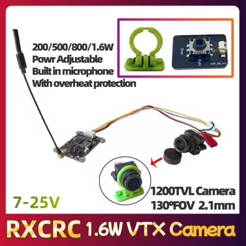 RXCRC 5.8G وحدة 48CH 1.6W VTX  - مراجعة Fpv Drone Frame وسعره