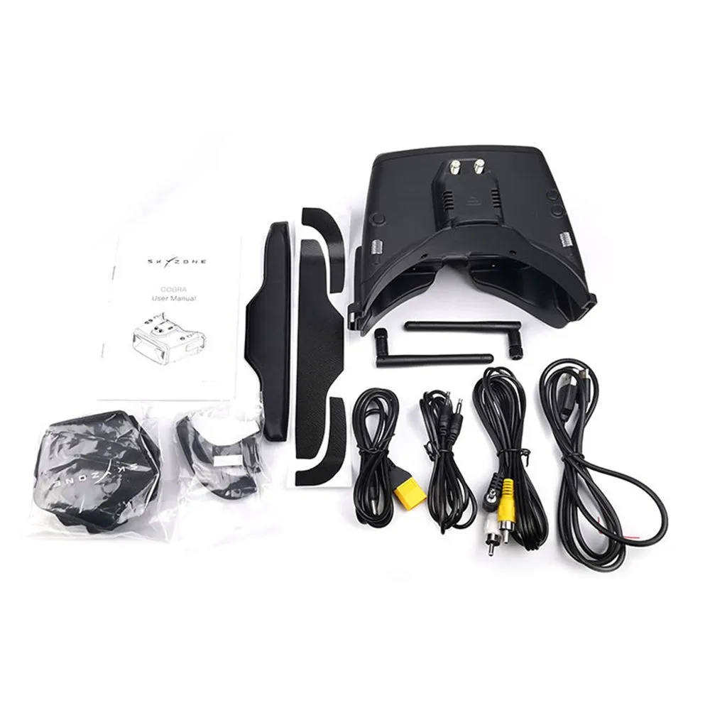 نظارات FPV طراز SKYZONE Cobra  - مراجعة Fpv Drone Goggles وسعره