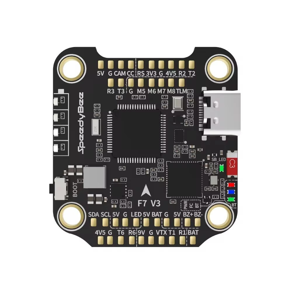 30.5x30.5 مللي متر SpeedyBee F - مراجعة Fpv Drone Flight Controller وسعره